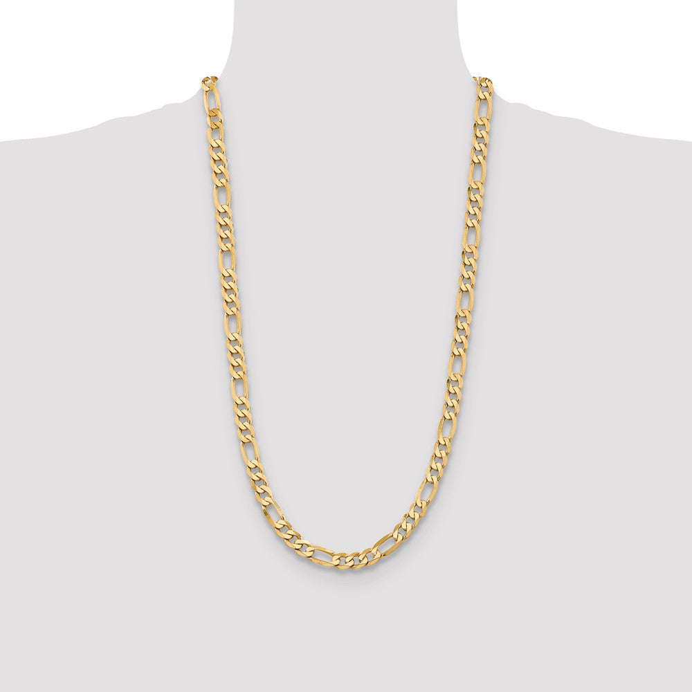 Flat Figaro with Lobster Clasp Chain - WBC