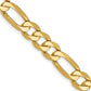 Flat Figaro with Lobster Clasp Chain - WBC