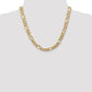 Flat Figaro with Lobster Clasp Chain - WBC