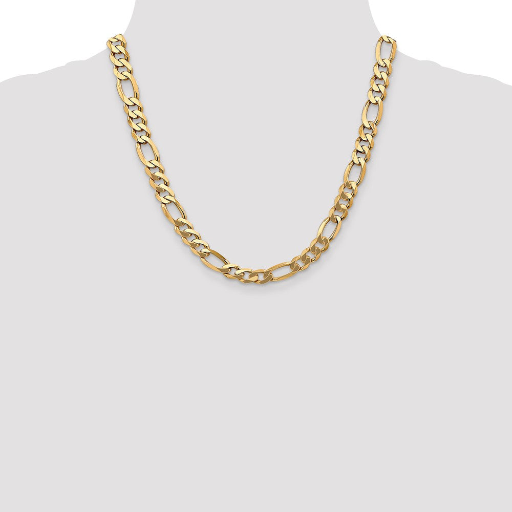 Flat Figaro with Lobster Clasp Chain - WBC
