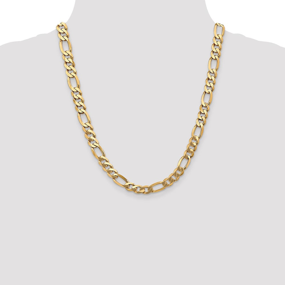 Flat Figaro with Lobster Clasp Chain - WBC