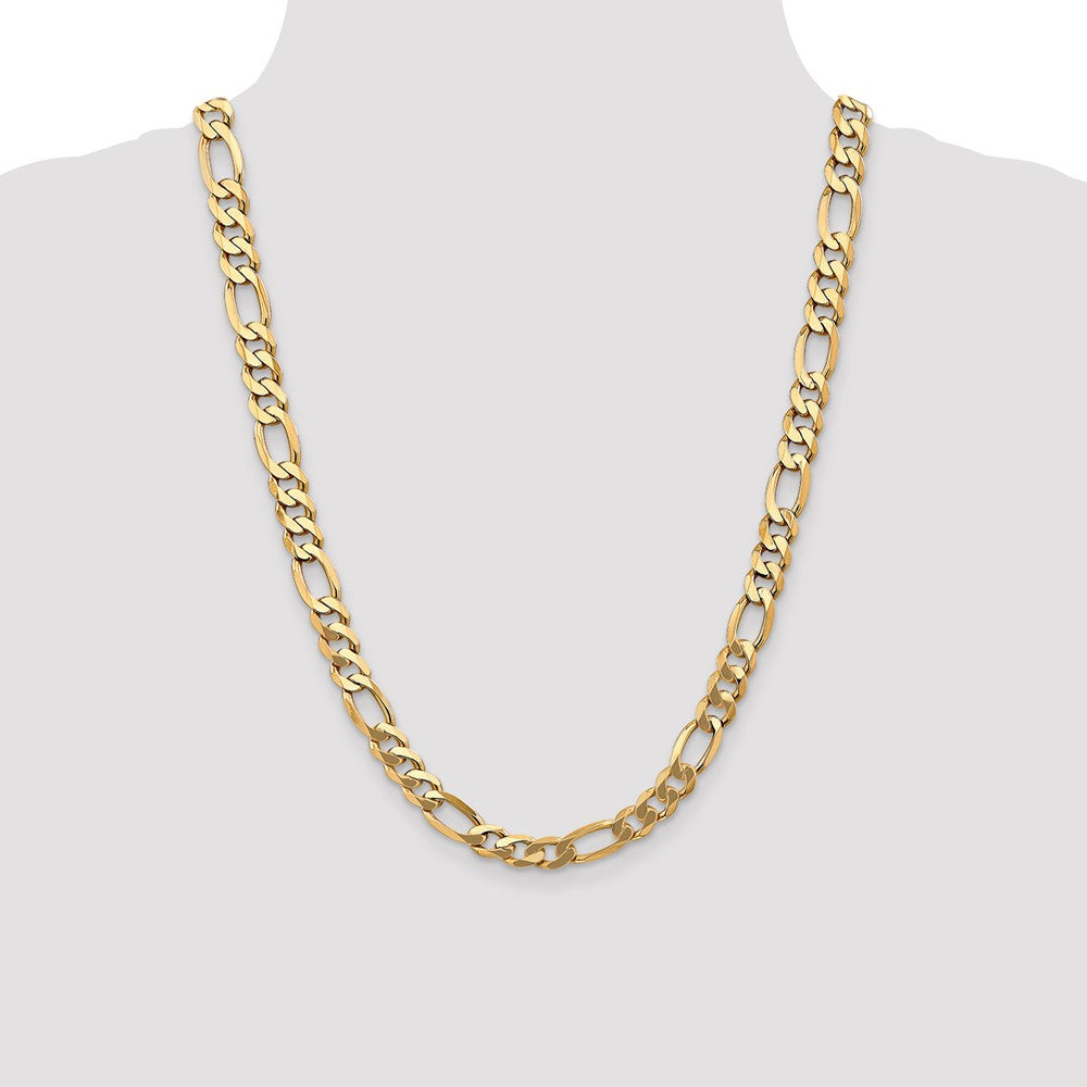 Flat Figaro with Lobster Clasp Chain - WBC