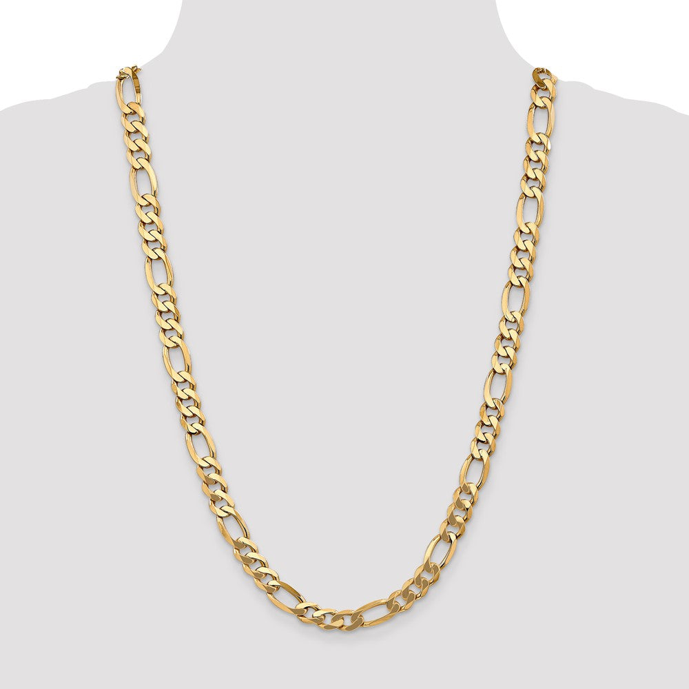 Flat Figaro with Lobster Clasp Chain - WBC