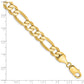 Flat Figaro with Lobster Clasp Bracelet - WBC