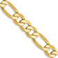 Flat Figaro with Lobster Clasp Chain - WBC