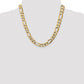 Flat Figaro with Lobster Clasp Chain - WBC