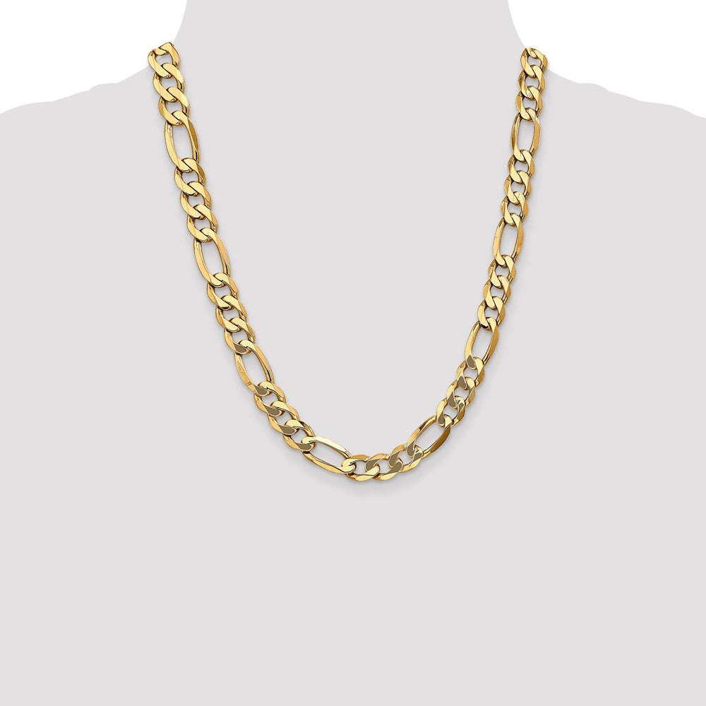 Flat Figaro with Lobster Clasp Chain - WBC