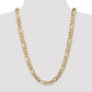 Flat Figaro with Lobster Clasp Chain - WBC