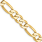 Flat Figaro with Lobster Clasp Chain - WBC
