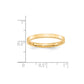 Standard Weight Flat Comfort Fit Wedding Band - WBC