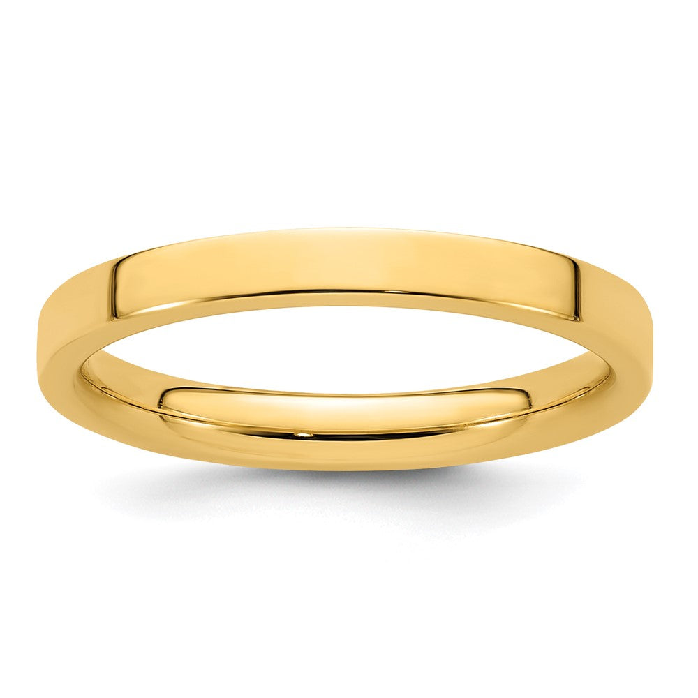 Standard Weight Flat Comfort Fit Wedding Band - WBC