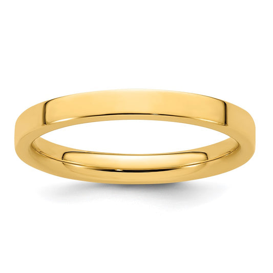 Standard Weight Flat Comfort Fit Wedding Band - WBC