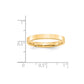 Standard Weight Flat Comfort Fit Wedding Band - WBC