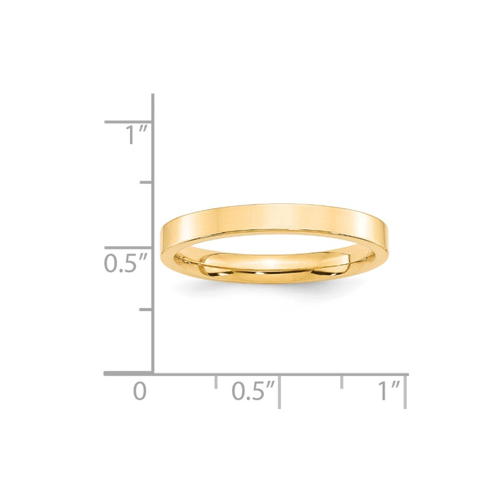 Standard Weight Flat Comfort Fit Wedding Band - WBC