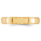 Flat with Step Edge Wedding Band - WBC