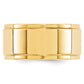 Flat with Step Edge Wedding Band - WBC