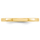 Lightweight Flat Wedding Band - WBC