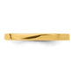 Lightweight Flat Wedding Band - WBC