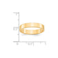 Lightweight Flat Wedding Band - WBC