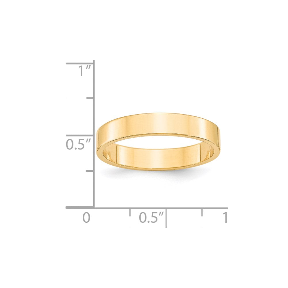 Lightweight Flat Wedding Band - WBC
