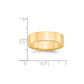 Lightweight Flat Wedding Band - WBC