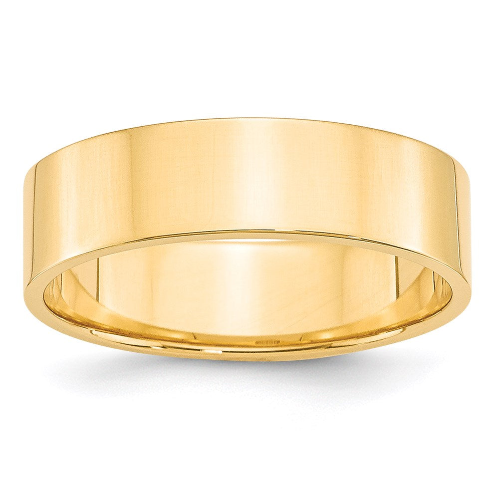 Lightweight Flat Wedding Band - WBC