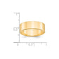 Lightweight Flat Wedding Band - WBC