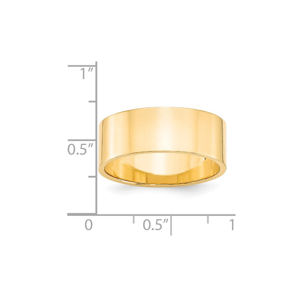 Lightweight Flat Wedding Band - WBC