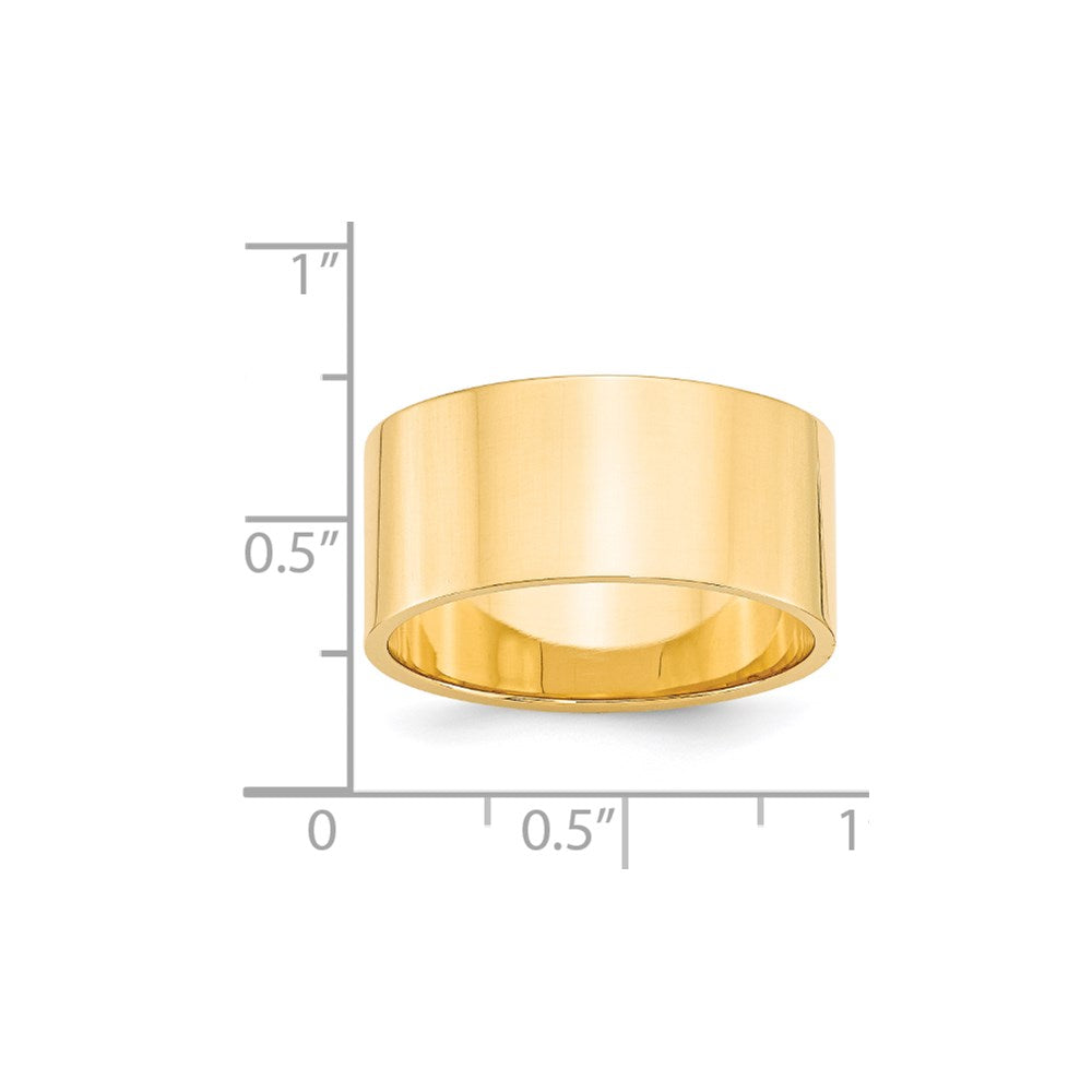 Lightweight Flat Wedding Band - WBC