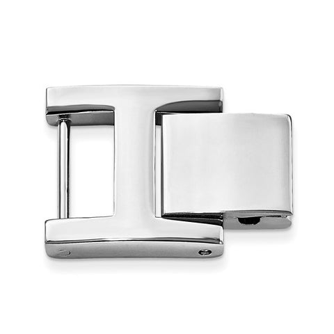 10mm x 14mm H-Clasp Stainless Steel Fold-over Extender