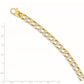 Two-tone Hand-polished Fancy Link Bracelet - WBC