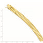 Polished and Satin Mens Fancy Link Bracelet - WBC