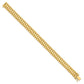 Polished and Satin Mens Fancy Link Bracelet - WBC