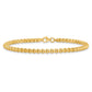 Polished Rounded Box Chain Mens Bracelet - WBC