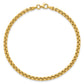 Polished Rounded Box Chain Mens Bracelet - WBC