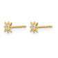 Madi K CZ Star Childrens Post Earrings - WBC