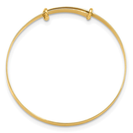 Madi K Polished Flexible Baby Bangle - WBC