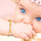 Madi K Polished Flexible Baby Bangle - WBC