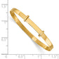 Madi K Polished Flexible Baby Bangle - WBC