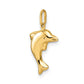Polished 3-D Dolphin Pendant - WBC