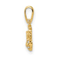 Madi K CZ Bumble Bee Childrens Pendant - WBC