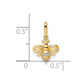 Madi K CZ Bumble Bee Childrens Pendant - WBC