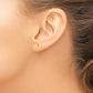 Madi K Polished & Satin Owl Post Earrings - WBC