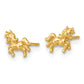 Madi K Polished Unicorn Childrens Post Earrings - WBC