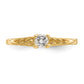 Madi K Topaz Birthstone Baby / Childrens Ring - WBC