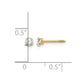 Madi K Round CZ Post Earrings - WBC