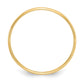 Madi K Polished Half Round Band Baby / Childrens Ring - WBC