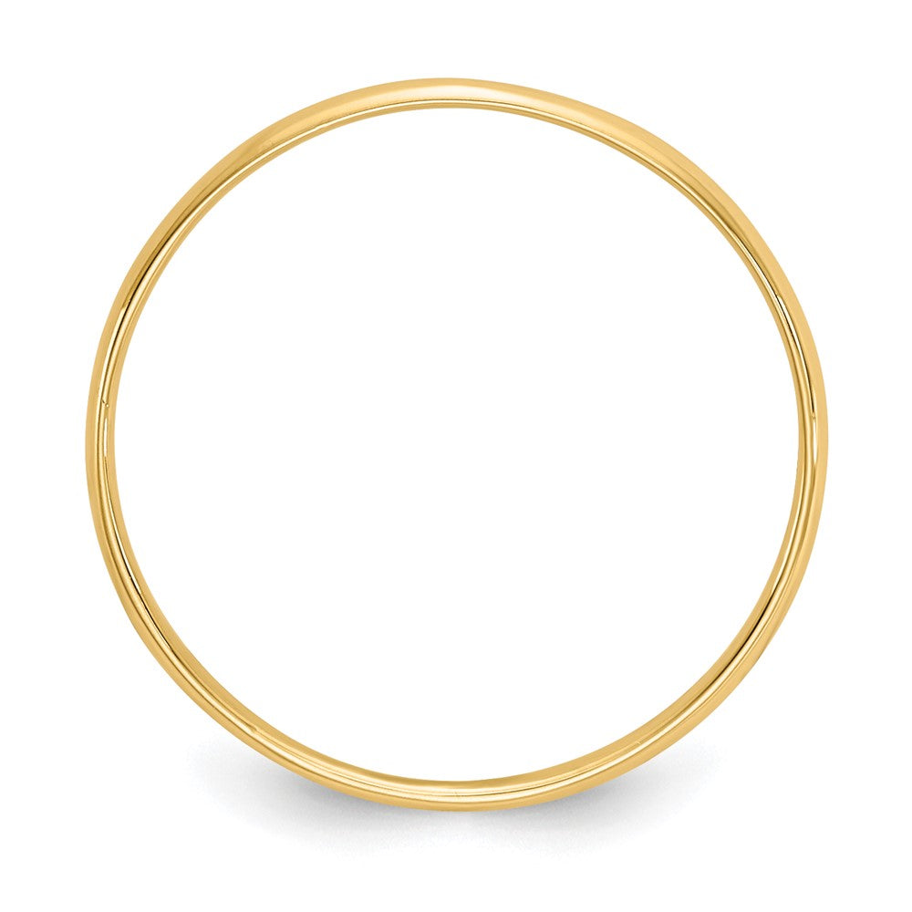 Madi K Polished Half Round Band Baby / Childrens Ring - WBC