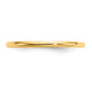 Madi K Polished Half Round Band Baby / Childrens Ring - WBC