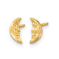 Madi K Moon with Face Childrens Screwback Post Earrings - WBC